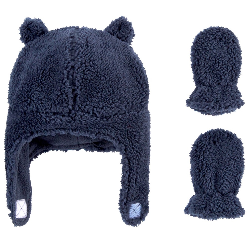 Carter’s Sherpa Hat and Mittens